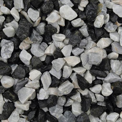 Picture of Black Ice Landscaping Decorative Garden Stone 14-20mm Approx. 20kg Polybag
