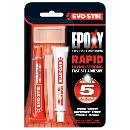 Picture of Evo-Stik Epoxy Resin Adhesive 25ml 2 Tubes, 5min Set