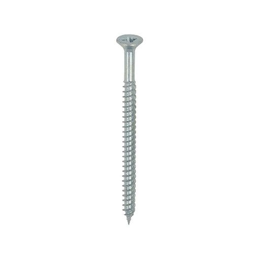 Picture of Timco Zinc Twin-Thread Woodscrews 8x2.1/2" Box of 200 Countersunk