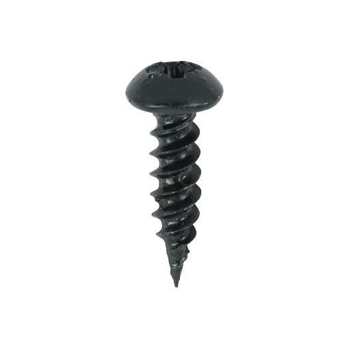 Picture of Timco Black Wood Screws 8x5/8" Box of 200 Round Head