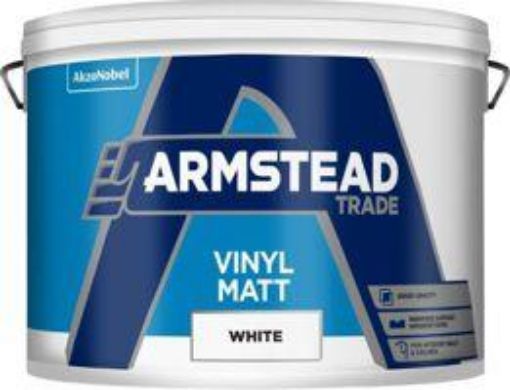 Picture of Armstead Trade White Vinyl Matt Emulsion 10L
