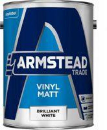 Picture of Armstead Trade Pure Brilliant White Vinyl Matt Emulsion 5L