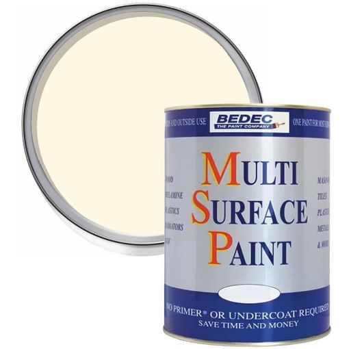Picture of Bedec Regency White Multi-Surface Paint 2.5L Satin Finish