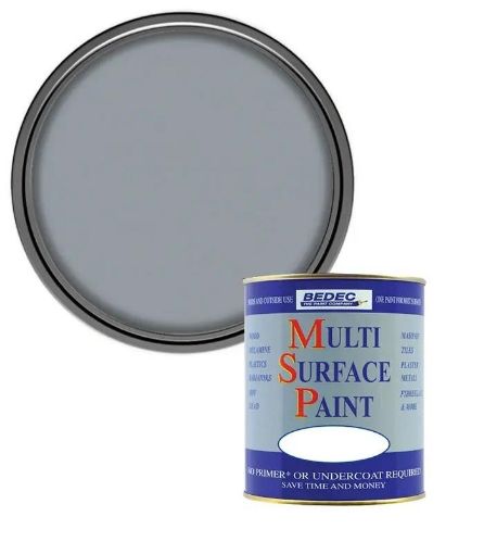 Picture of Bedec Silver Multi-Surface Paint 2.5L Satin Finish