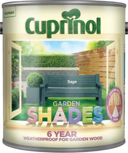 Picture of Cuprinol Garden Shades Sage Shed & Furniture Paint 2.5L
