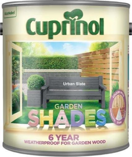 Picture of Cuprinol Garden Shades Urban Slate Shed & Furniture Paint 2.5L