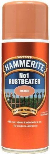 Picture of Hammerite No.1 Beige Rust Beater Spray 400ml