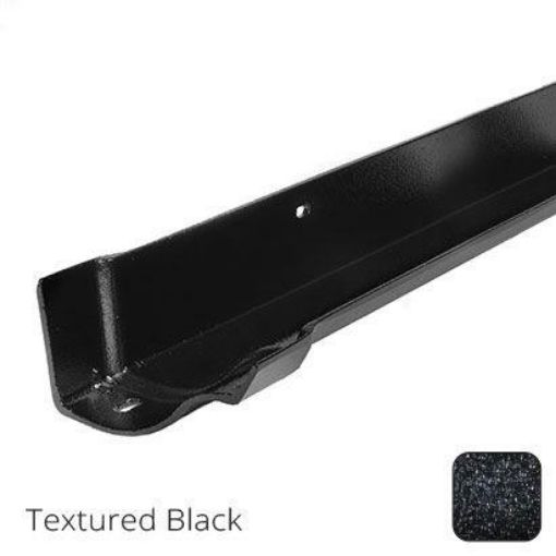 Picture of Alumasc Cast Aluminium Black Ogee Guttering 1.83x125mm Gutter Length