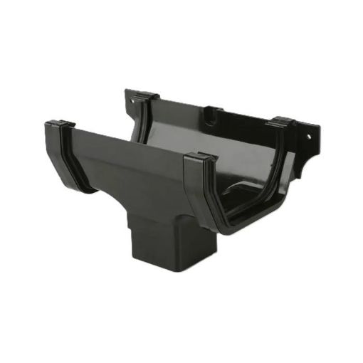 Picture of Brett Martin Squarestyle Black Running Outlet 114mm BR055B