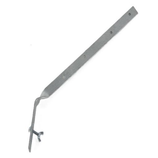Picture of Brett Martin Half Round Galvanised Rafter Top Gutter Bracket 112mm BRS5