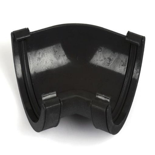 Picture of Brett Martin Roundstyle Cast Iron Effect Gutter Angle 135° 112mm BR049CI