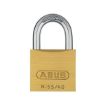 Picture of ABUS 55/45 Brass Padlock 40mm with 2 Keys