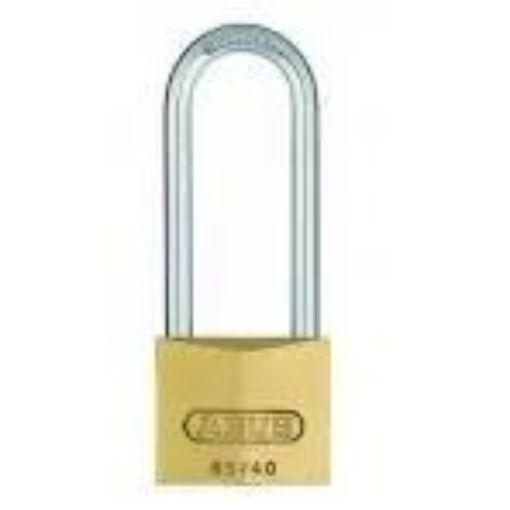 Picture of ABUS 65/40HB40 Brass Long Shackle Padlock 40mm with 2 Keys