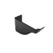 Picture of Alumasc Cast Aluminium Black Ogee Guttering 125mm Internal Stop End Left Hand