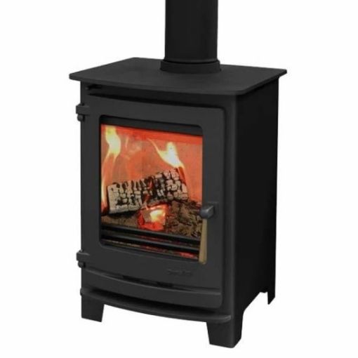 Picture of Dunsley Avance 400 5kW Wood Burning Stove Black DEFRA Approved