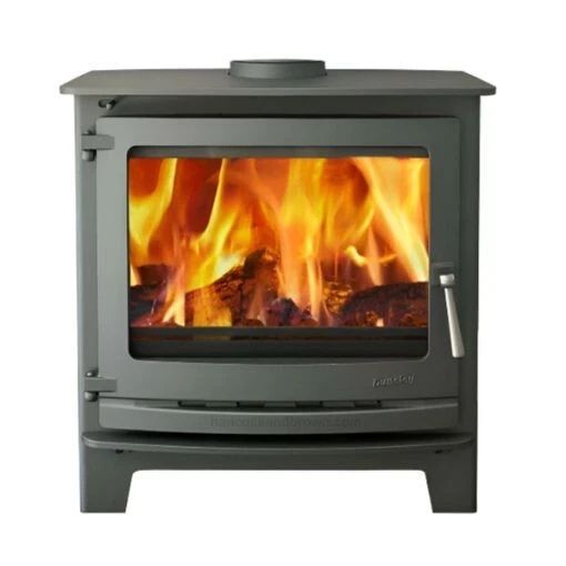Picture of Dunsley Avance 500 5kW Wood Burning Stove Black High Leg DEFRA Approved