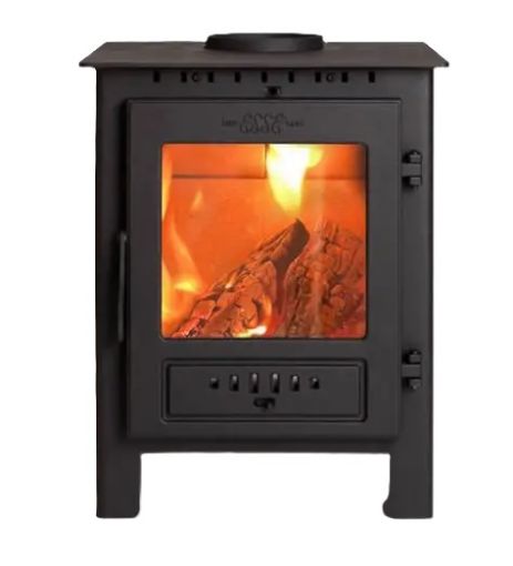 Picture of ESSE One 5kW Wood Burning Stove Black DEFRA Approved Eco Design Ready
