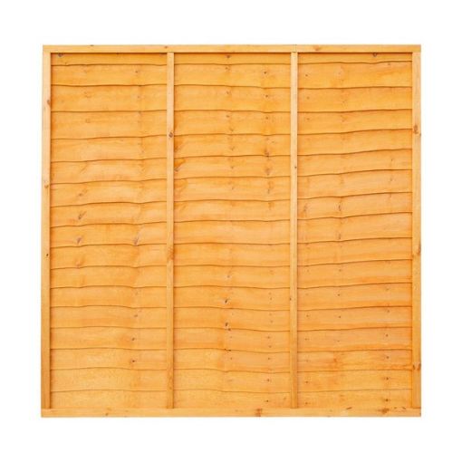 Picture of Grange Superior Lap Fence Panel Golden Brown 0.9m