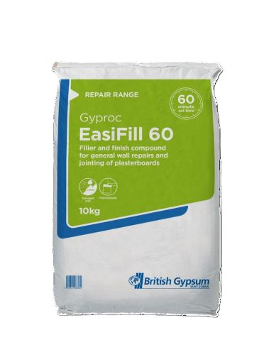 Picture of Gyproc Easi-Fill 60 Filler Finish Compound 10kg Bag