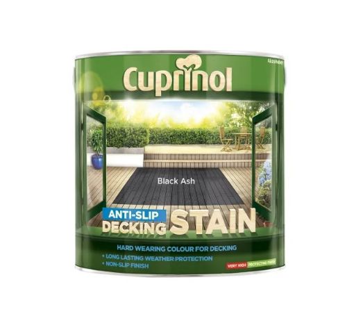Picture of Cuprinol Black Ash Anti-Slip Decking Stain 2.5L