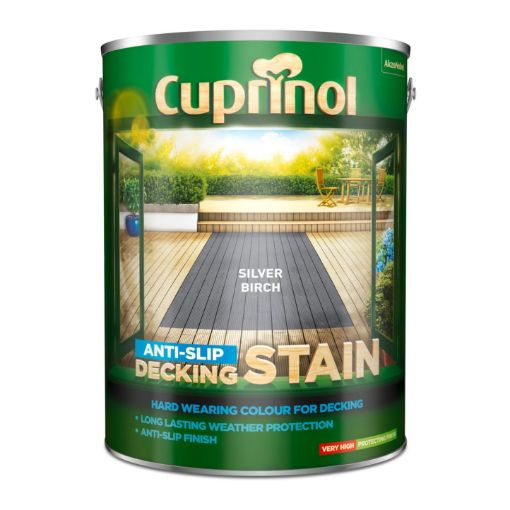 Picture of Cuprinol Silver Birch Anti-Slip Decking Stain 2.5L