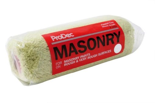 Picture of ProDec 9" Stick Padded Masonry Paint Roller Sleeve 18mm Pile